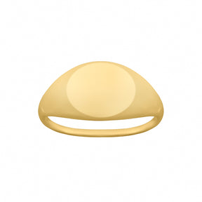 Initial Signet Ring | Gold plated